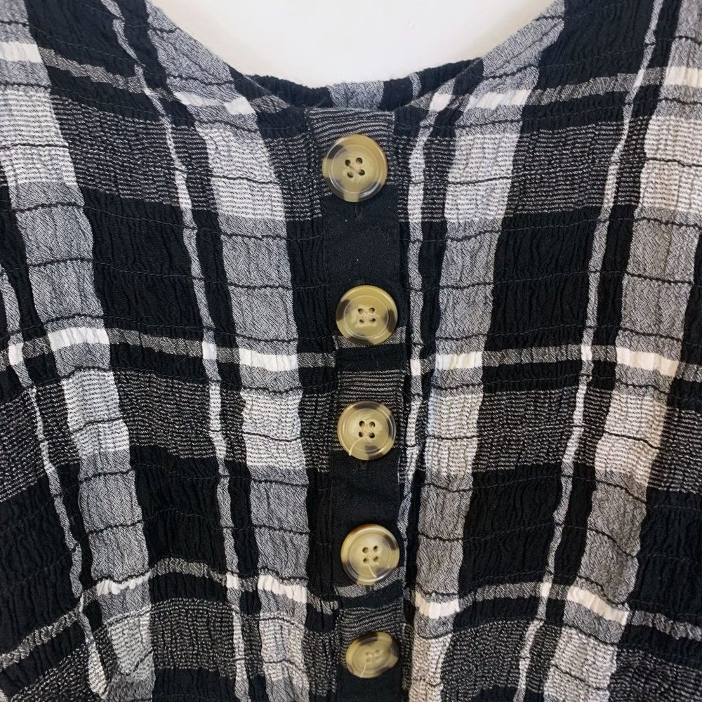 [SOLD] American Eagle Plaid Crop Top - Picture 3 of 7